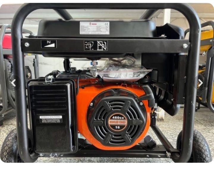 موتور برق 8.5 کیلووات تک فاز و سه فاز بنزینی استارتی کینگ وی KGG10000E-T - Image 5