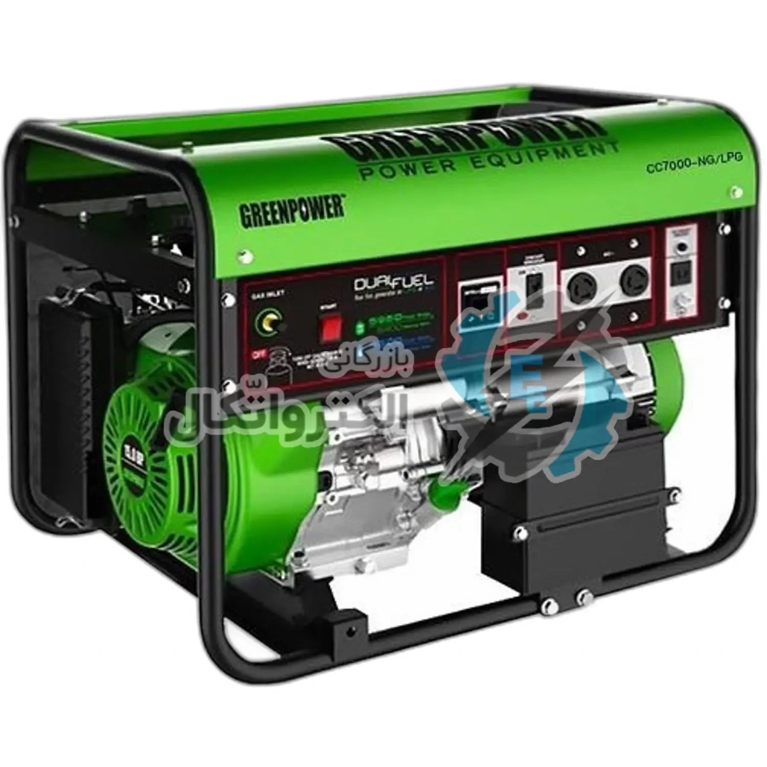 موتور برق گازسوز گرین پاور ۵.۵ کیلووات مدل CC7000