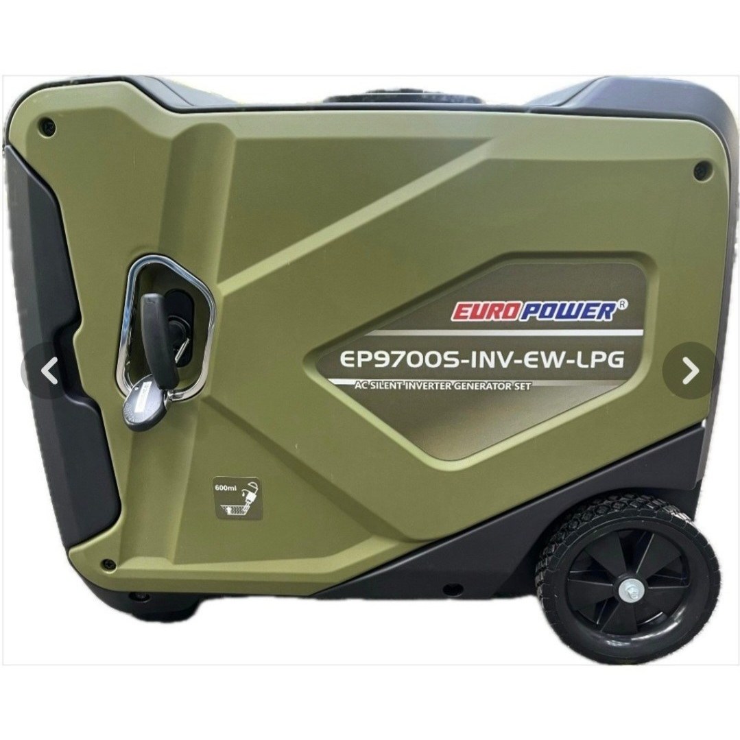 موتور برق ۸.۵ کیلووات بنزینی سایلنت اینورتر یورو پاور مدل EP9700S - Image 2