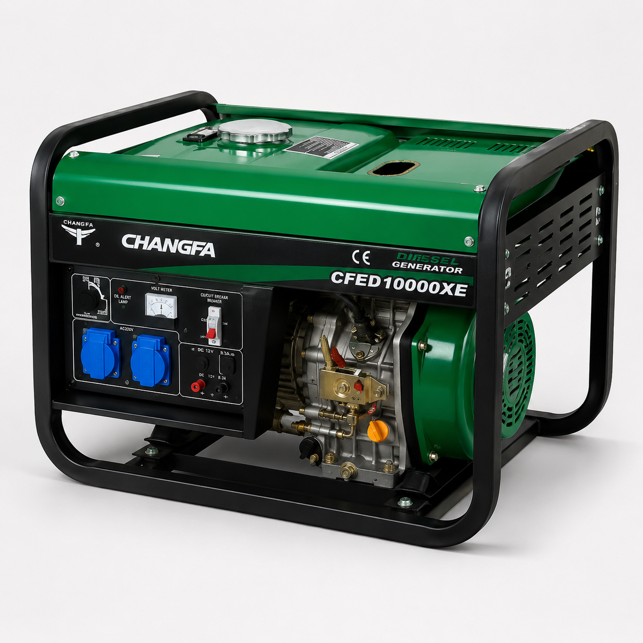 موتور برق 8 کیلووات گازوئیلی چانگفا CFED 10000 XE