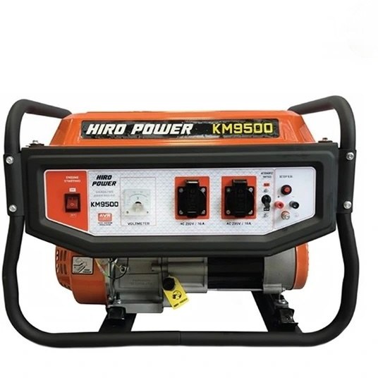 موتور برق بنزینی تک فاز 3.8 کیلووات هیرو پاور KM9500