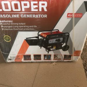 موتور برق ۸.۵ کیلووات بنزینی تک فاز استارتی با تابلو ATS کوپر مدل CP9500FSWATS