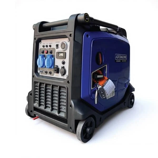 موتور برق ۵.۵ کیلووات بنزینی سایلنت تک فاز ریموت استارت اینورتر دار آگرو مدل AG6500ISE-R - Image 2