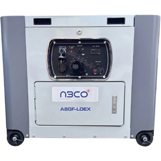 موتور برق دیزلی آبکو مدل A8GFLDEX ظرفیت ۸ کیلووات تک فاز