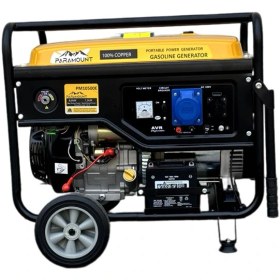 موتور برق 8 کیلووات بنزینی تک فاز استارتی پارامونت مدل PM10500E - Image 2