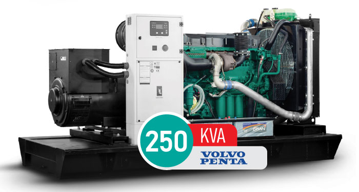 دیزل ژنراتور ولوو 250 کاوا مدل TAD841GE