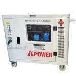موتور برق 7 کیلووات بنزینی سایلنت تک فاز AiPOWER مدل G10000CE - Image 2