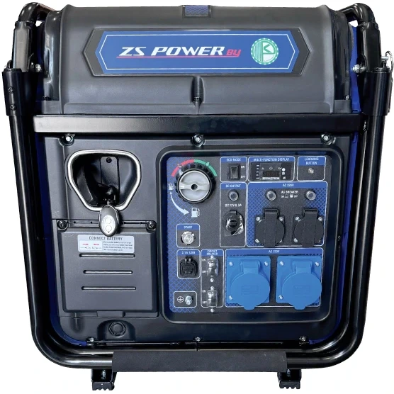موتور برق 8.5 کیلووات بنزینی سایلنت ریموت استارت اینورتری زونگشن مدل BQH10000E-R-I