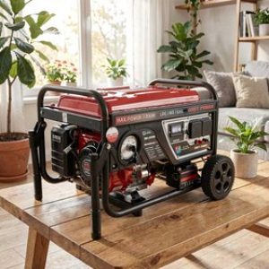 موتور برق ۳/۲ کیلو وات سه گانه سوز تک فاز استارتی ایزی پاور مدل KM7500GSE2