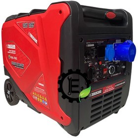 موتور برق 6.5 کیلووات سه گانه سوز سایلنت تک فاز ریموت استارت واکسون مدل VK15500iser+gn