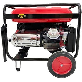 موتور برق ۸.۵ کیلووات سه گانه سوز تک فاز استارتی کواکس مدل EPH12500E2+GAS - Image 2