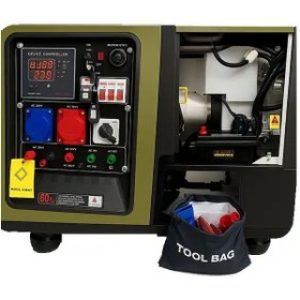 موتور برق 20 کیلووات دیزلی سایلنت سه فاز ریموت استارت یورو پاور EP22900S3D-RC